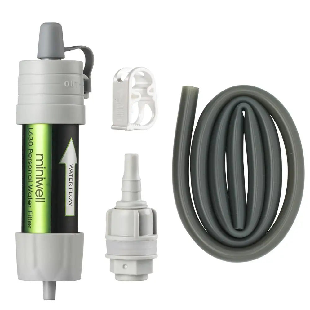 L630 Personal Camping Water Filter Straw for Survival and Emergency Supplies