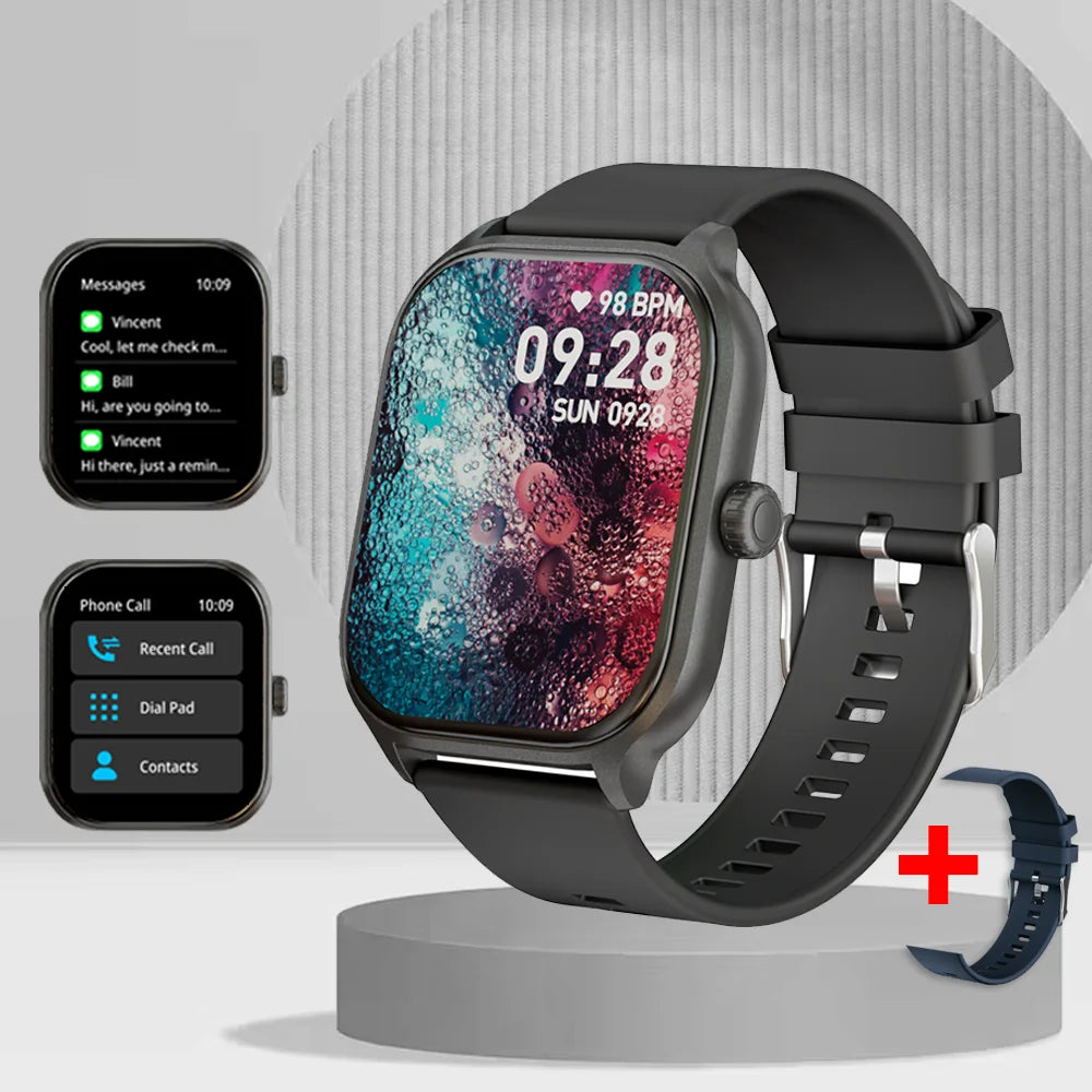 LAXASFIT Smart Watch Bluetooth Call Dial IP68 Waterproof
