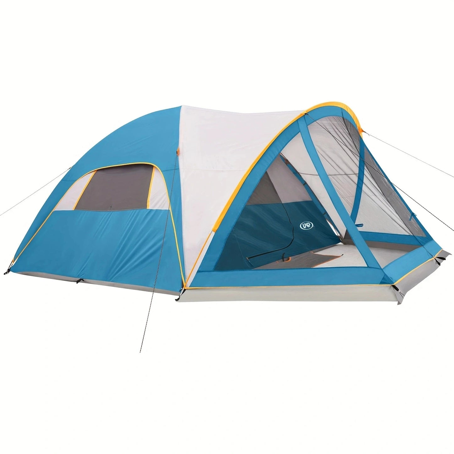 UNP 6 Person Camping Tent With Screen Room And Porch