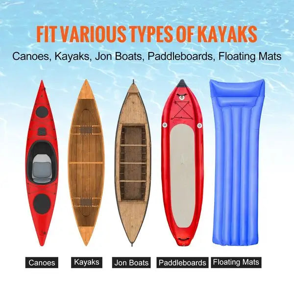 Heavy Duty Kayak Cart Foldable Trolley for Easy Transport