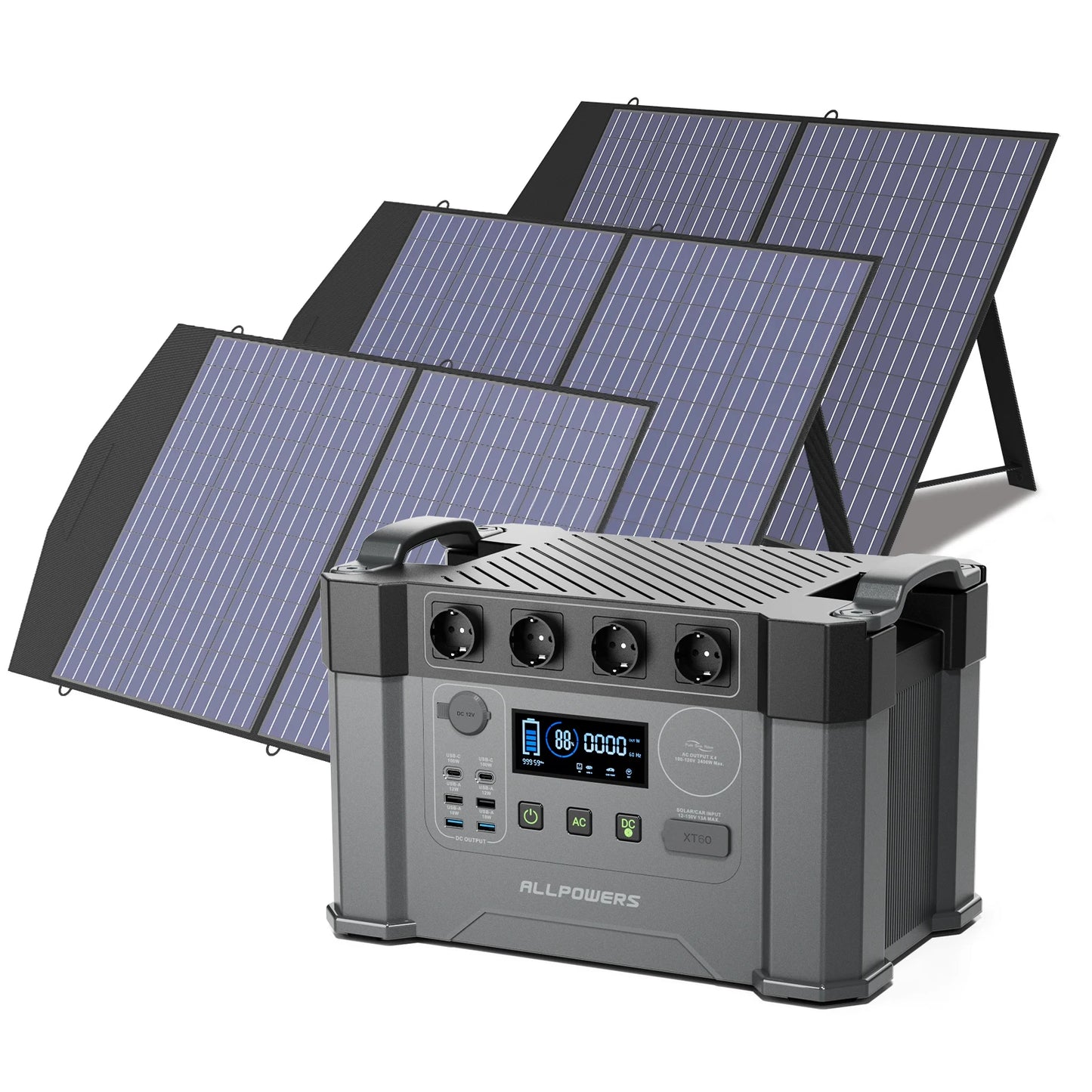 ALLPOWERS S2000 Pro Outdoor Generator 2400W MPPT Portable Power Station