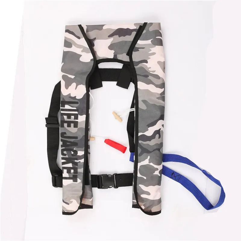 Automatic Inflatable Life Jacket For Adults Outdoor Water Sports Survival Vest
