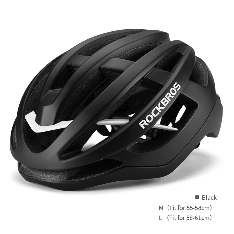 Rockbros Bicycle Helmet Breathable Integrally Molded Unisex Road Bike Helmet