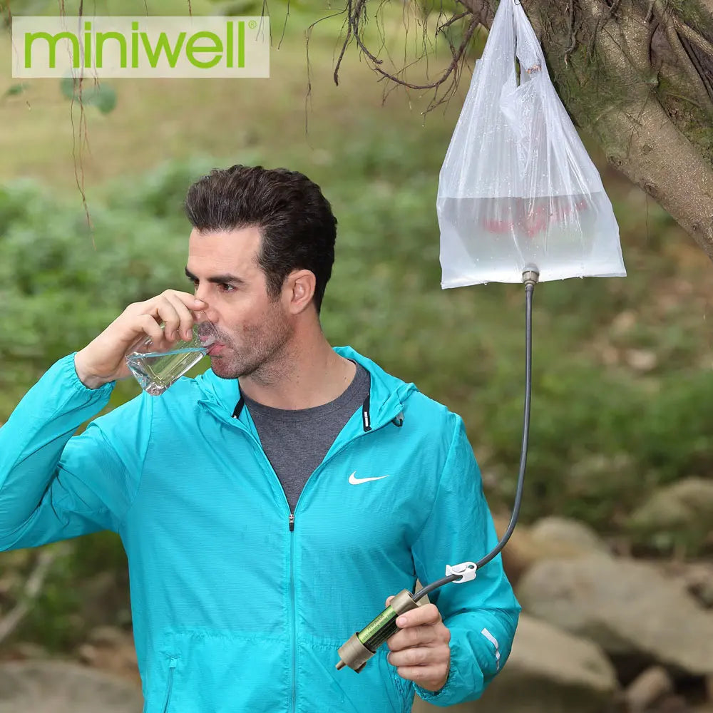 L630 Personal Camping Water Filter Straw for Survival and Emergency Supplies