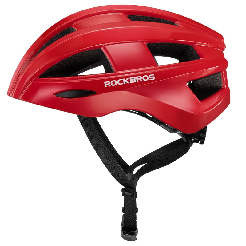 ROCKBROS Bicycle Helmet With Rechargeable LED Rear Light Integrally Molded