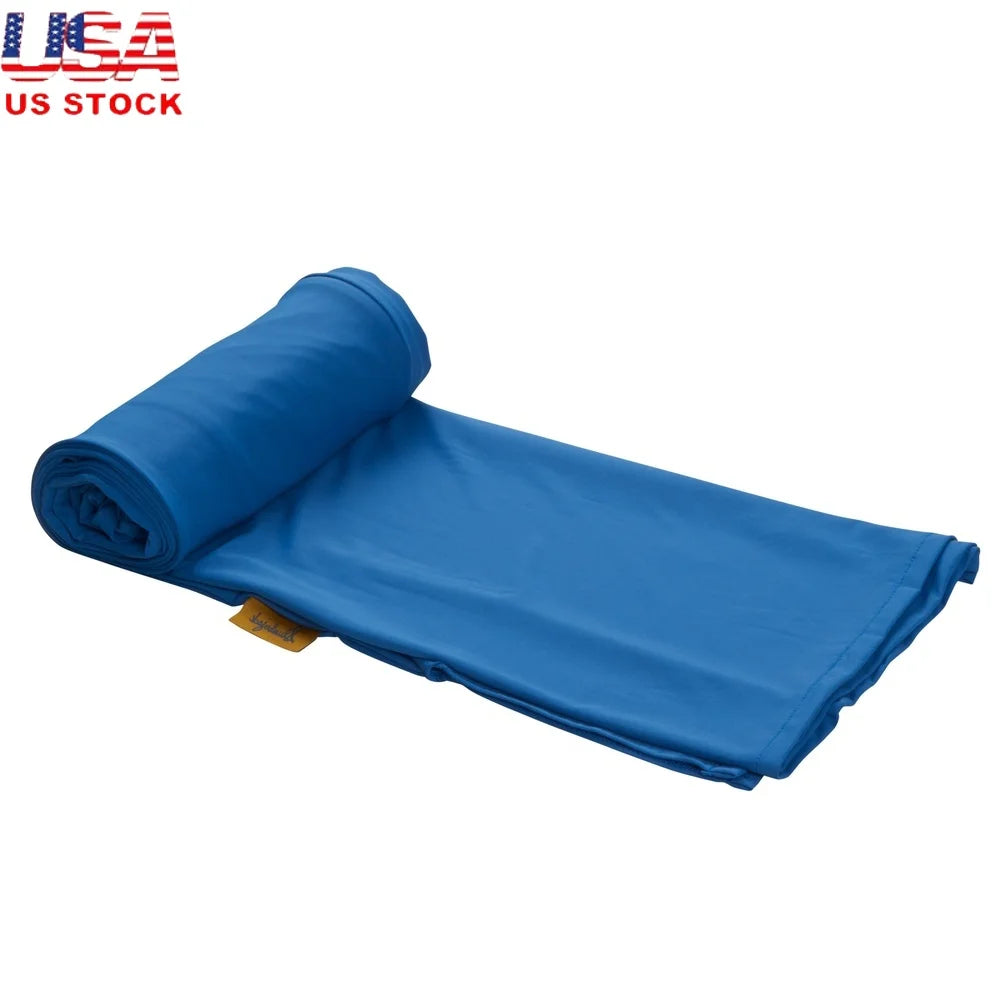 Cooling Sleeping Bag Liner For Adults Moisture Wicking Nylon And Cotton Fill
