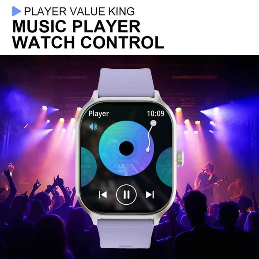 LAXASFIT Smart Watch Bluetooth Call Dial IP68 Waterproof