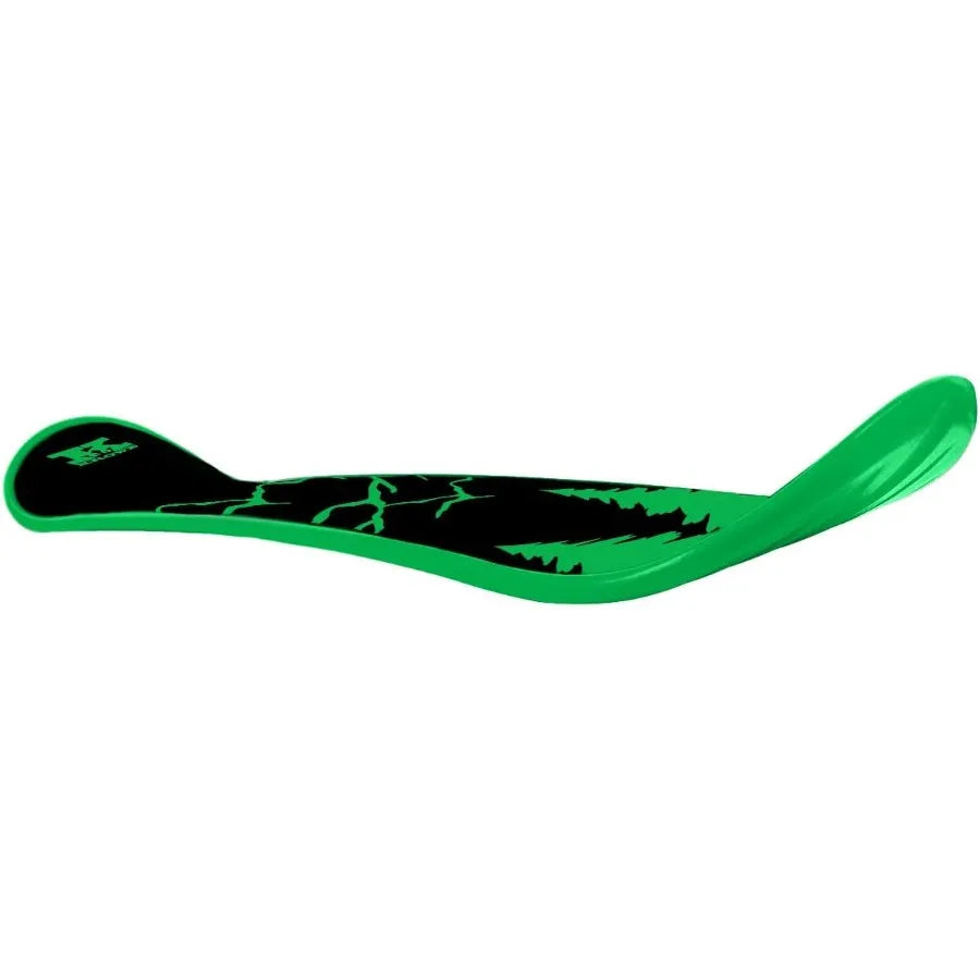 XMSJ Snowskate Dual Kick Snowboard With Foam Grip Graphics 9 By 35 Inches