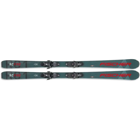 Unisex RC Fire Lightweight Alpine All Mountain Skis With Bindings