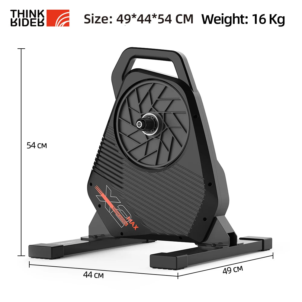 ThinkRider X2Max Smart Bike Trainer With Built In Power Meter Compatible