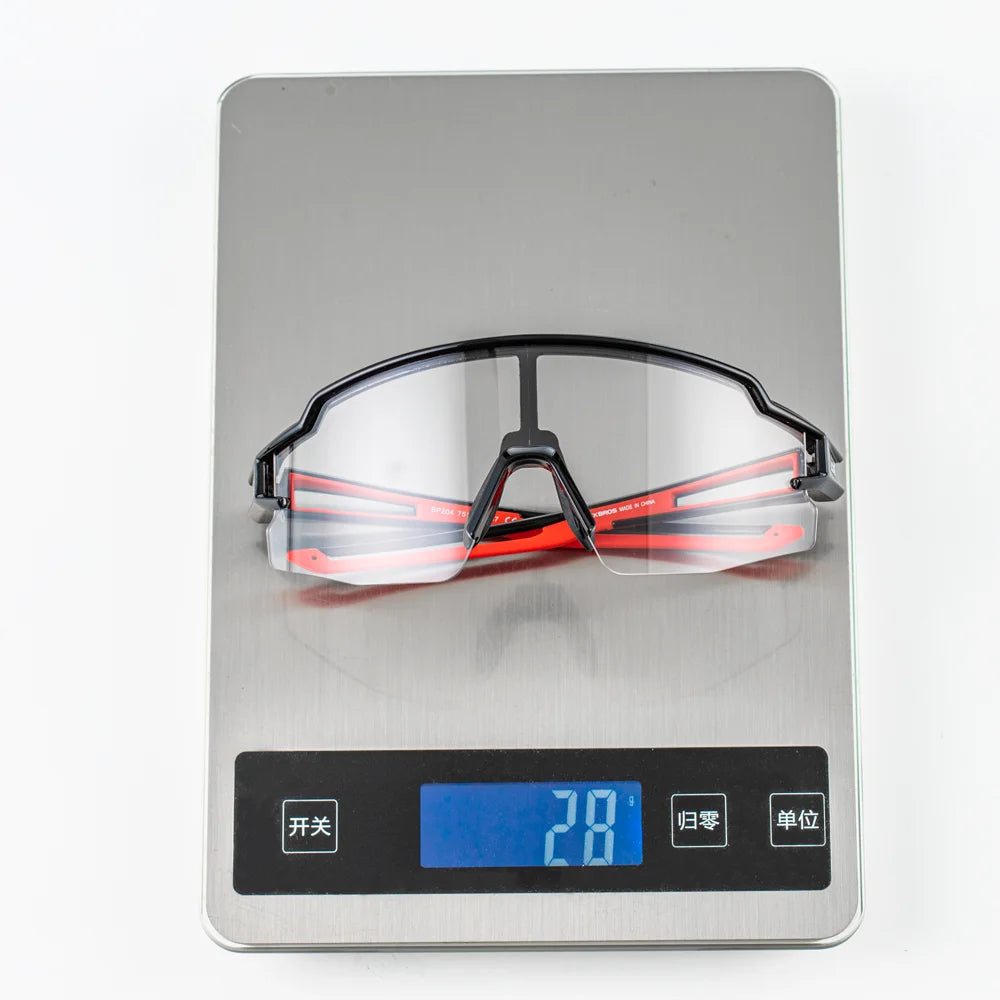 Rockbros Photochromic Cycling Glasses UV Protection Windproof Eyewear