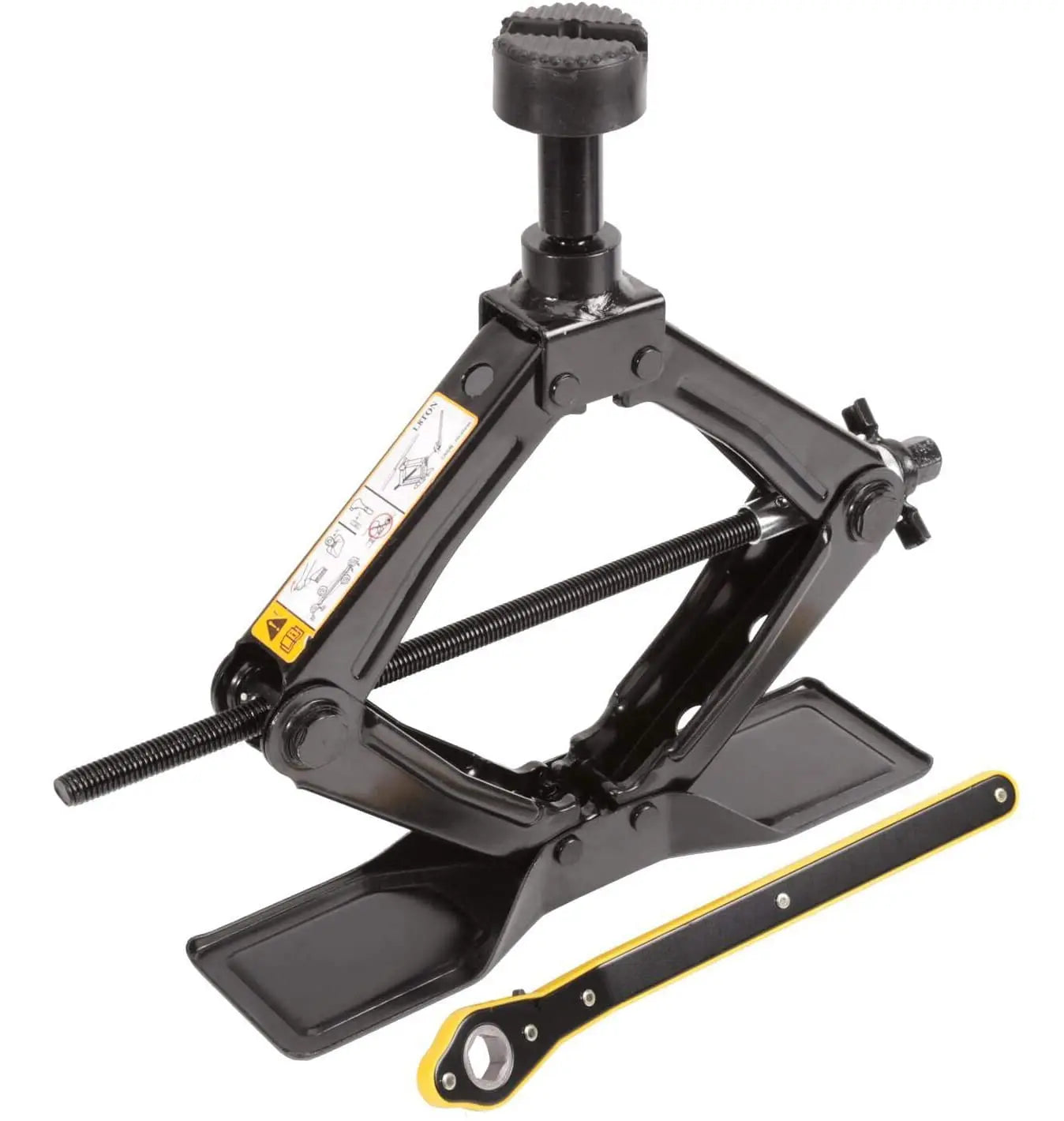 Heavy Duty Scissor Jack 1.8 Ton With Ratchet Handle