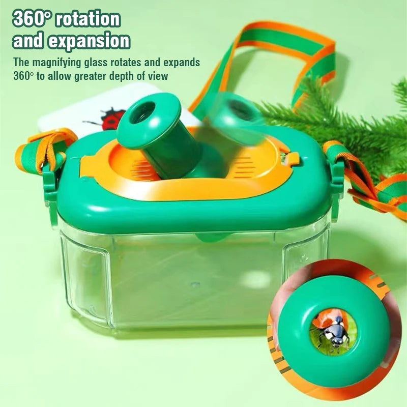 Insect Collection Box Bug Viewer Explorer Observation Insect Catcher Cage Science Nature Biology Educational Toys Outdoor Toys