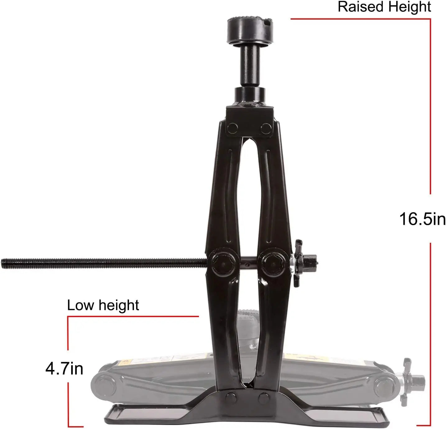 Heavy Duty Scissor Jack 1.8 Ton With Ratchet Handle