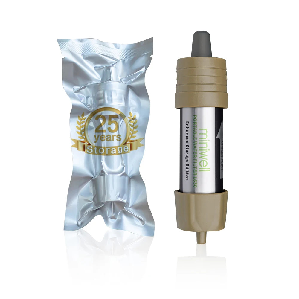 Emergency Water Filter For Clean Drinking Water Portable Use