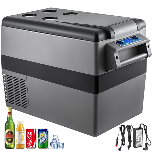 SucceBuy Portable Car Refrigerator 20L To 55L Compressor Cooler For Camping