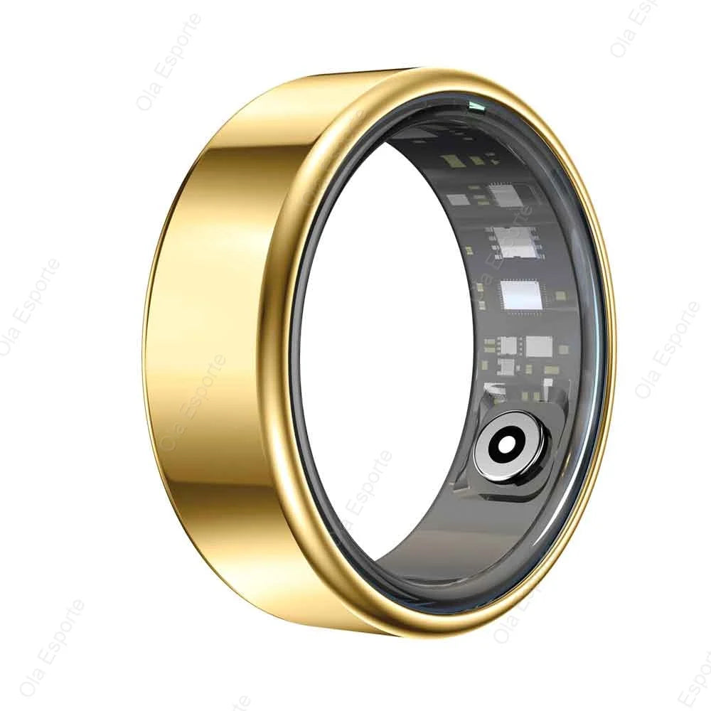 Smart Ring With Heart Rate And SpO2 Monitor IP68 Waterproof