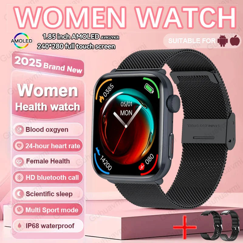 Xiaomi Women AI Smartwatch With HRV PPG Health Monitoring