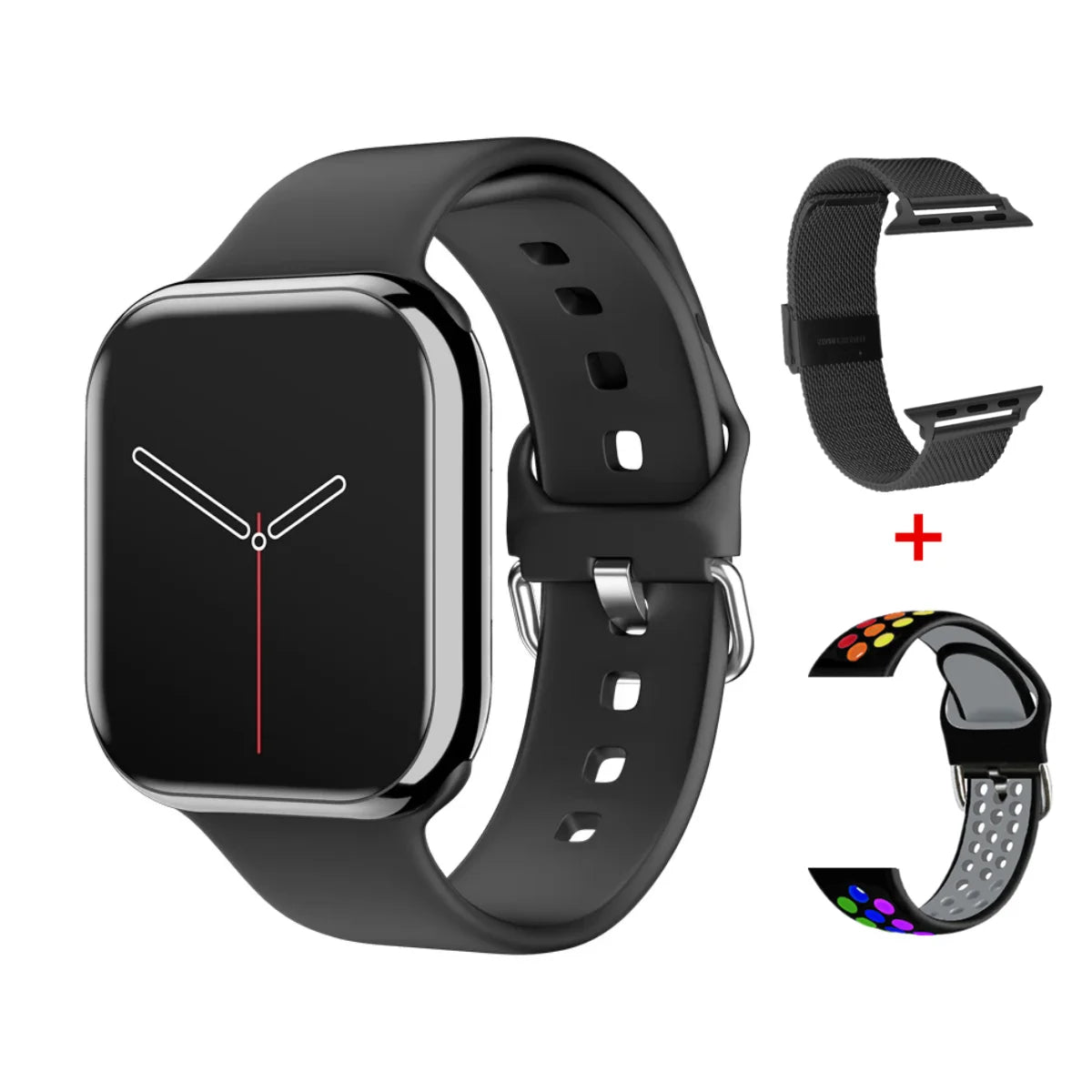 Nishan Apple Watch Style Smartwatch Body Temperature NFC Bluetooth