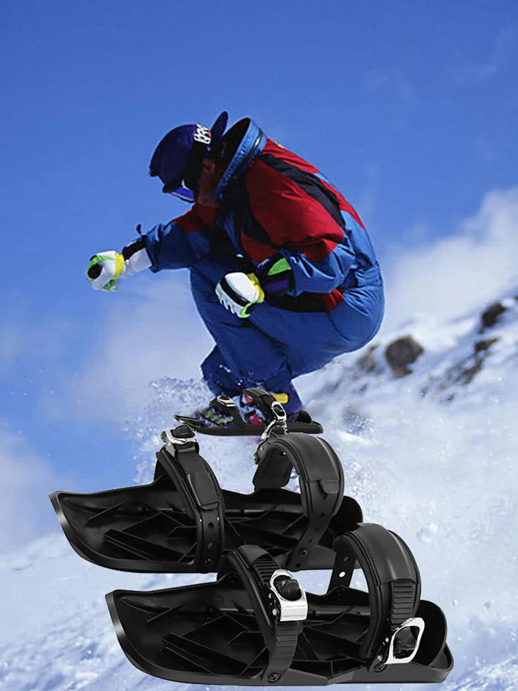 Adjustable Mini Short Ski Skates Snow Skiboards Winter Outdoor Sports