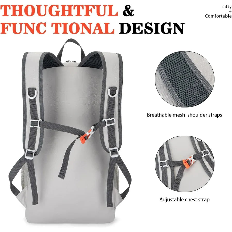 Hiking Backpack 35L Ultra Lightweight Packable Daypack for Men Women Travel