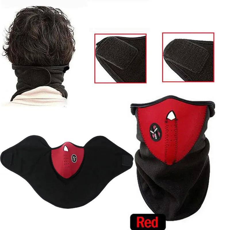 Windproof Neoprene Neck Warmer Gaiter For Outdoor Sports Face Cover