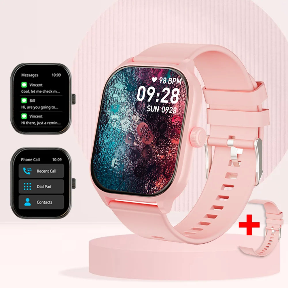 LAXASFIT Smart Watch Bluetooth Call Dial IP68 Waterproof