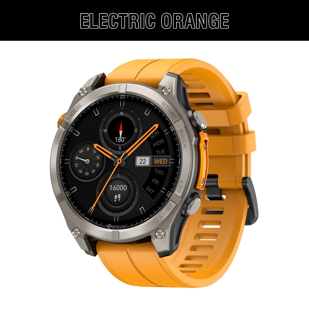 Zeblaze Stratos 4 GPS Smartwatch With AMOLED Display