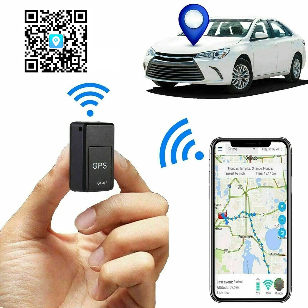 GF-07 GPS Tracker Magnetic Children Anti-lost Locator Daily Waterproof SIM Message Positioner Car Kids GSM GPRS Automobile Parts