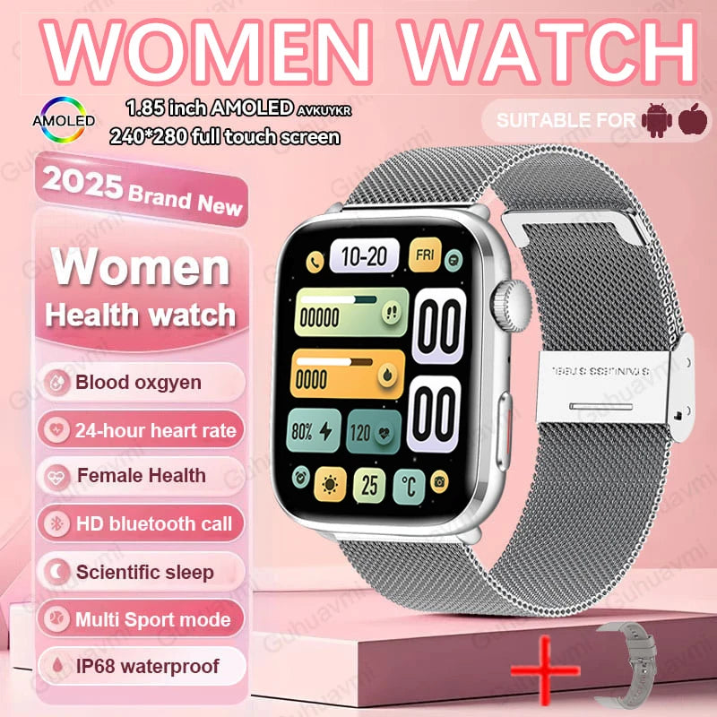 Xiaomi Women AI Smartwatch With HRV PPG Health Monitoring