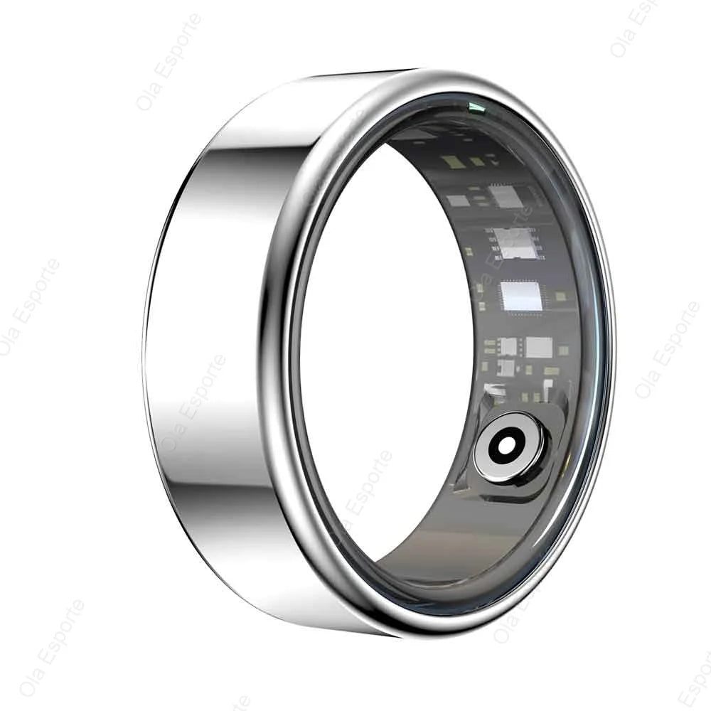 Smart Ring With Heart Rate And SpO2 Monitor IP68 Waterproof