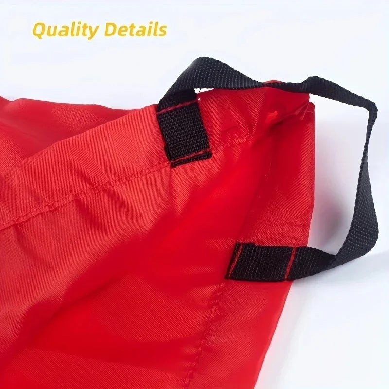 4pcs kids' canvas kangaroo hopping bags – sensory & educational, parent-child games. Perfect for outdoor lawn & family sports.