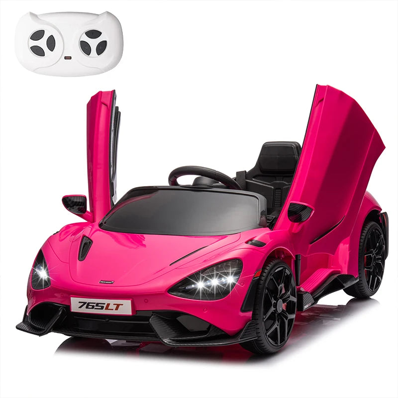 Mukidy Officially Licensed McLaren 765LT Ride On Car For Kids