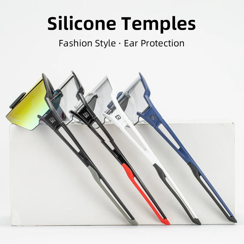 Rockbros Photochromic Cycling Glasses UV Protection Windproof Eyewear