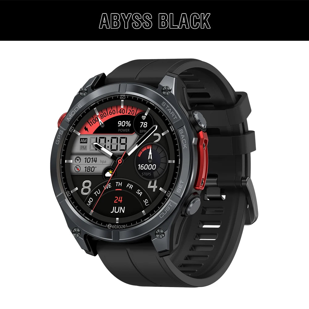 Zeblaze Stratos 4 GPS Smartwatch With AMOLED Display