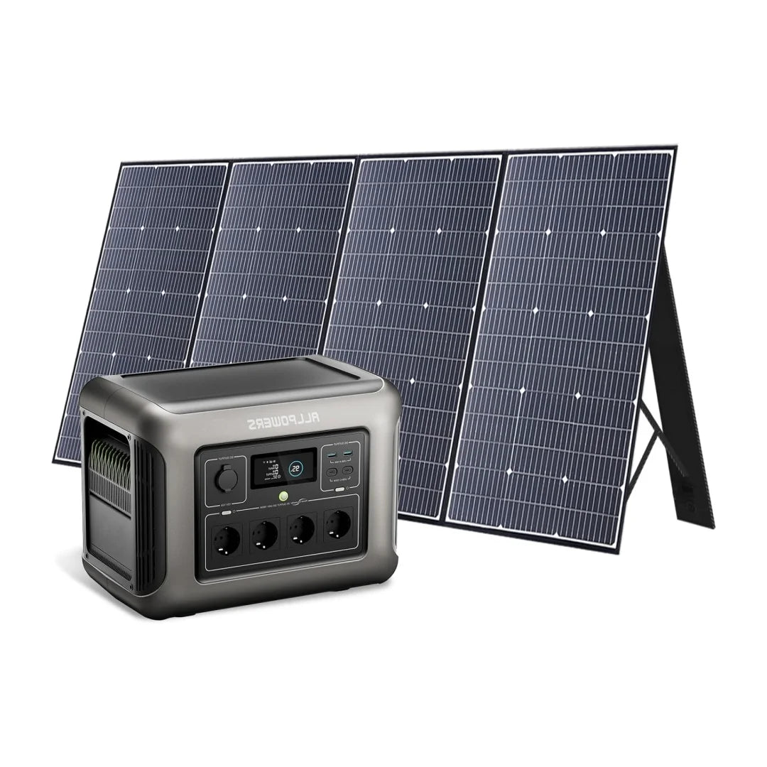 ALLPOWERS R1500 LITE Portable Power Station With Solar Panel