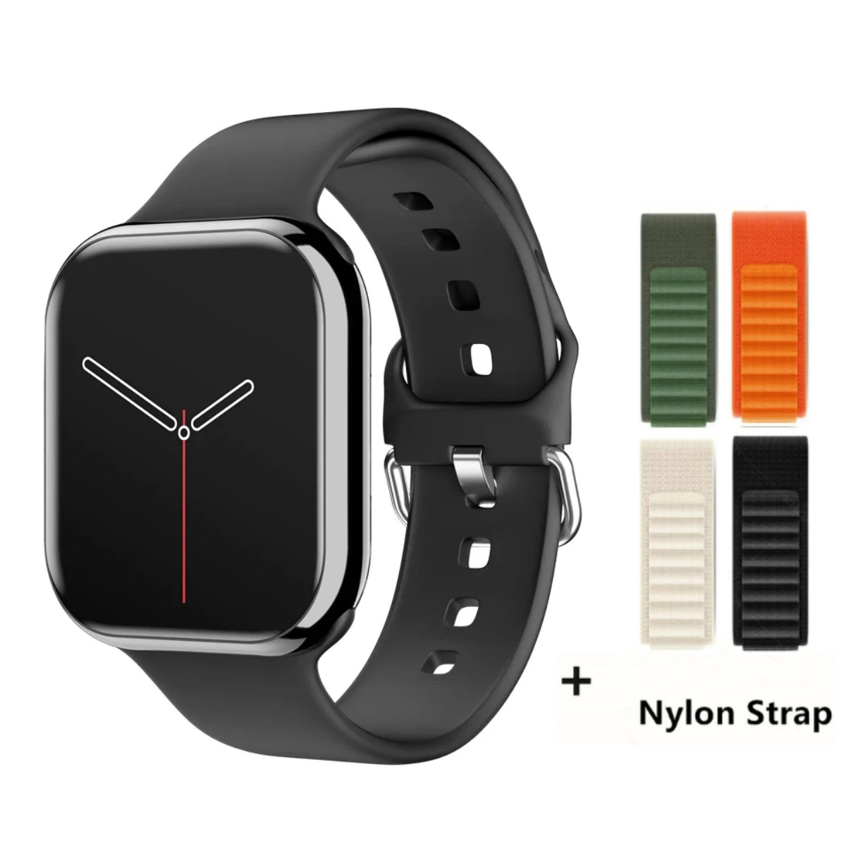 Nishan Apple Watch Style Smartwatch Body Temperature NFC Bluetooth