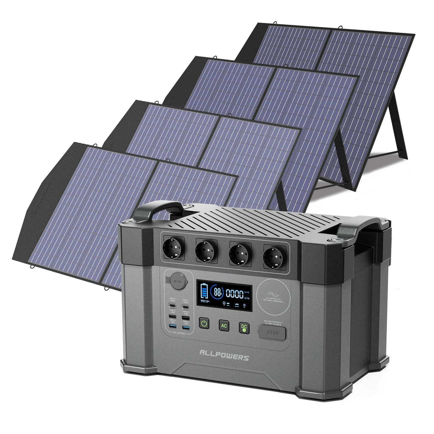 ALLPOWERS S2000 Pro Outdoor Generator 2400W MPPT Portable Power Station