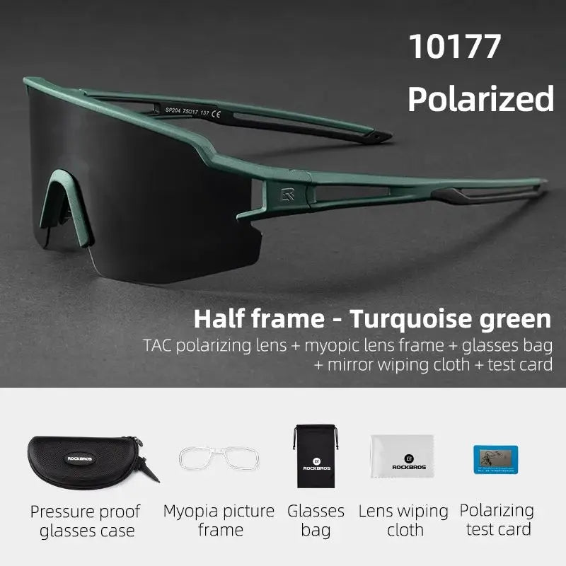Rockbros Photochromic Cycling Glasses UV Protection Windproof Eyewear