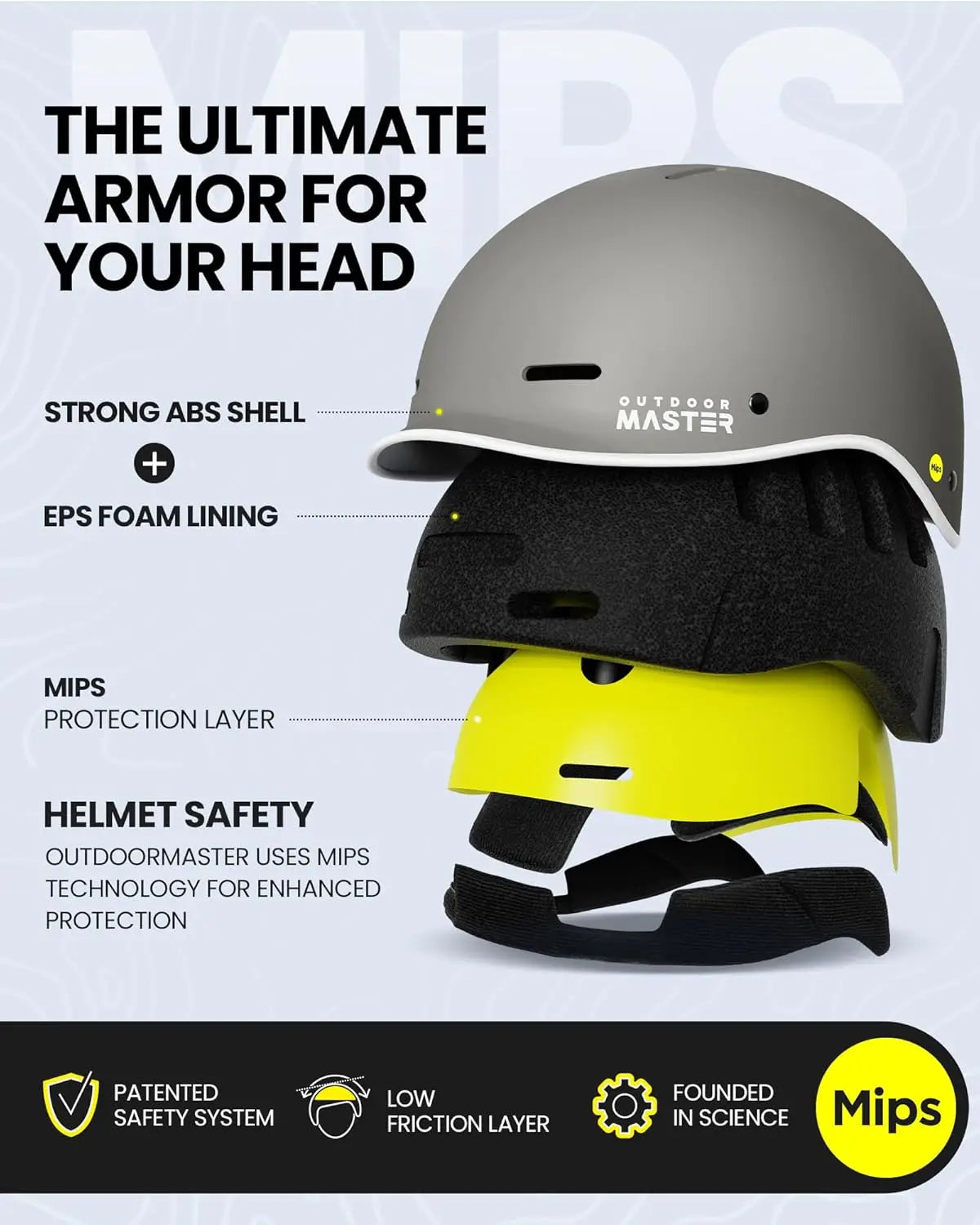 OutdoorMaster MIPS Adult Bike Helmet,Adjustable Cycling Helmet for Men & Women - Safety Certified for Bicycle Skateboard Road