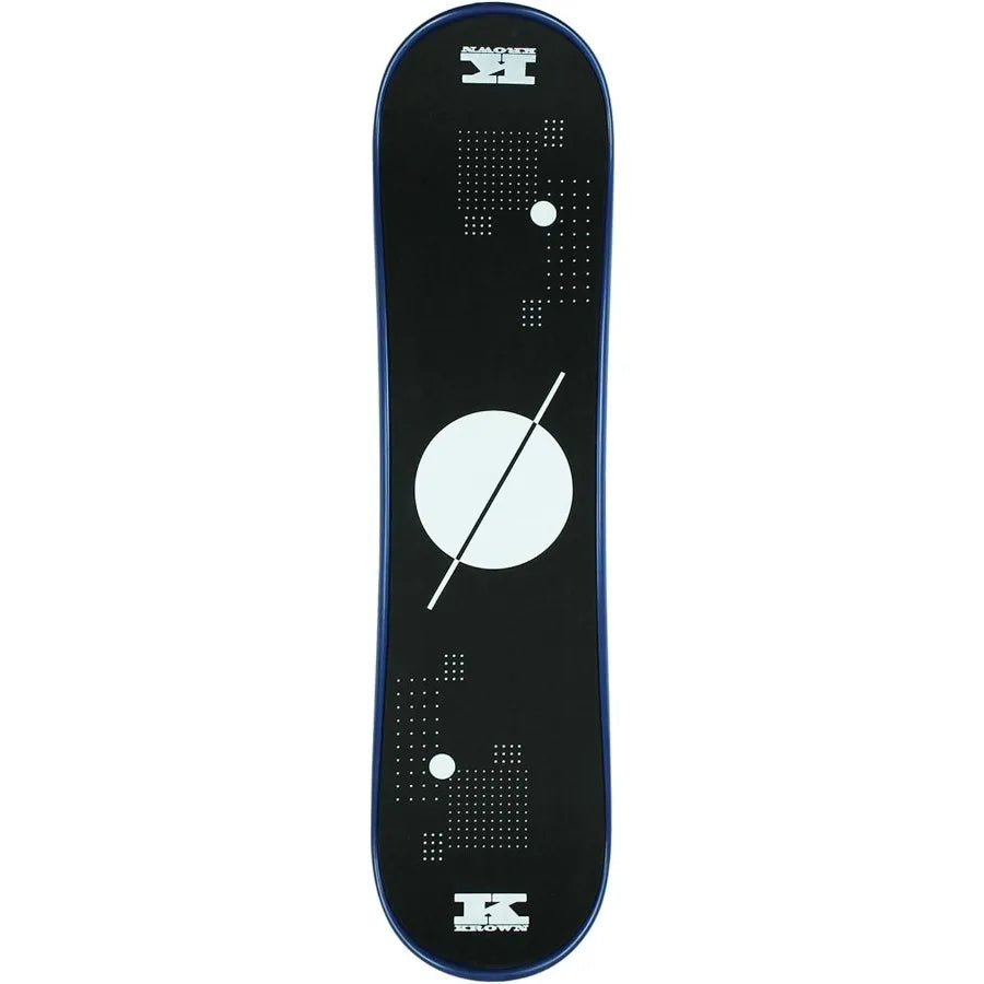 XMSJ Snowskate Plastic Polymer Dual Kick Snowboard With Foam Grip 9x35 Inches
