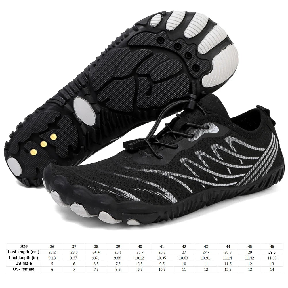 Unisex Beach Water Shoes Quick Dry Breathable Aqua Sneakers