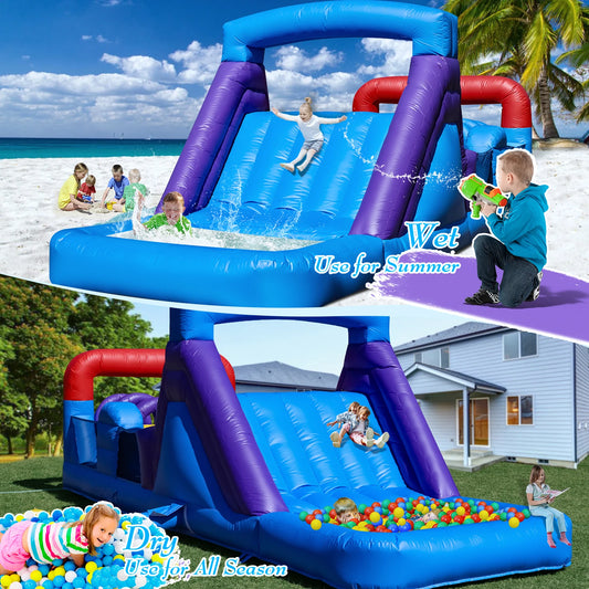6.7m Commercial PVC Inflatable Obstacle Course Bounce House Castle For Kid Party Children's playground, children's toys