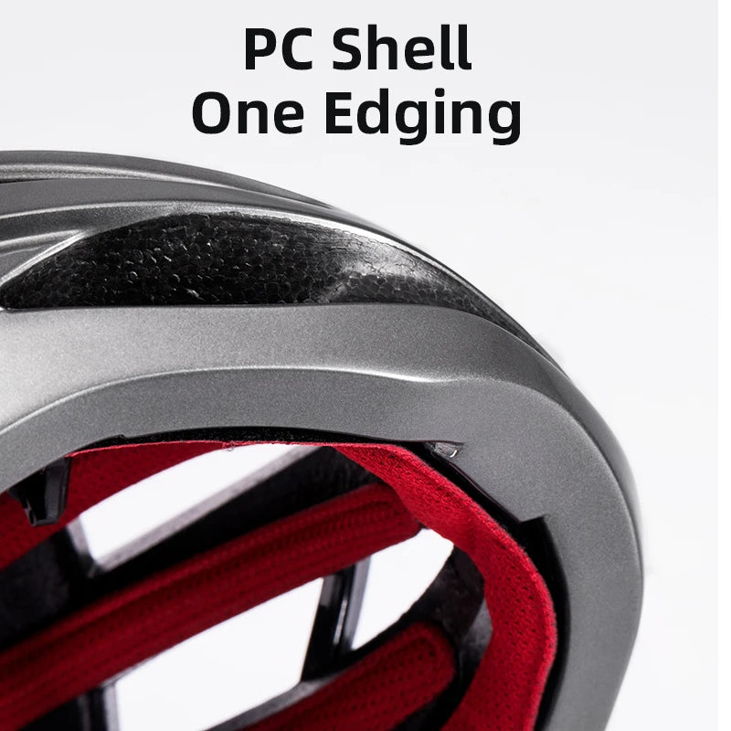 Rockbros Bicycle Helmet Breathable Integrally Molded Unisex Road Bike Helmet