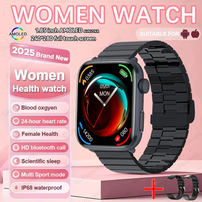 Xiaomi Women AI Smartwatch With HRV PPG Health Monitoring