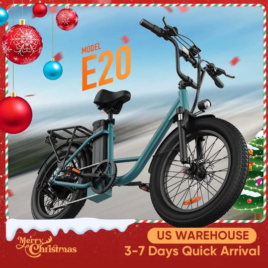 URLIFE 1000W E20 Electric Bike Removable 48V Battery