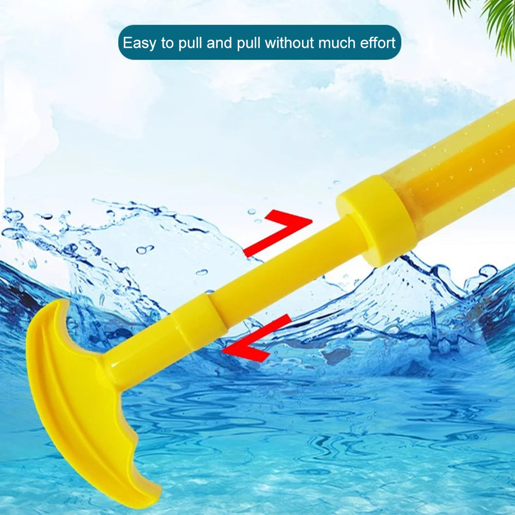 Fireworks Water Gun Beach Water Fighting Toy Large Capacity Tube Outdoor Water Toy Pull-Out Sprinkler Toy for Bathing Pool Party