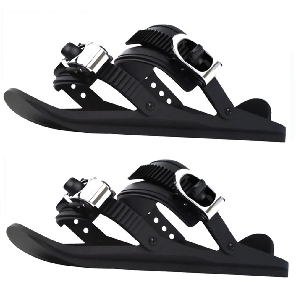 Adjustable Mini Ski Skates Skiboards for Adults Winter Outdoor Sports