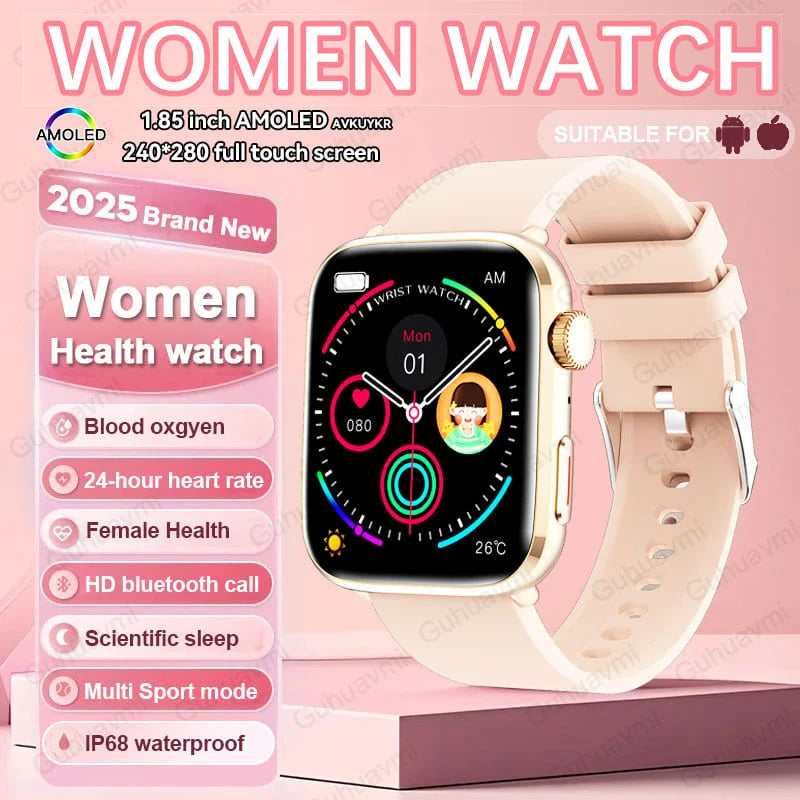 Xiaomi Women AI Smartwatch With HRV PPG Health Monitoring