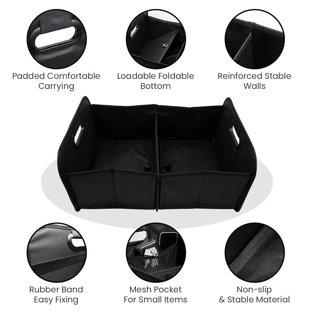 Foldable Portable Car Storage Box Trunk Organizer For Cars